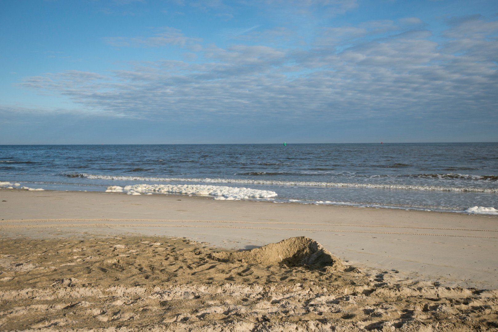 Golven strand vlieland