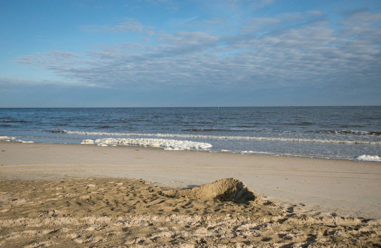 Golven strand vlieland